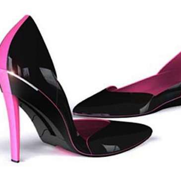 These foldable high heels give you two pairs of shoes in one