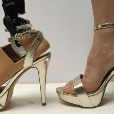 Students develop prosthetic foot for high heels